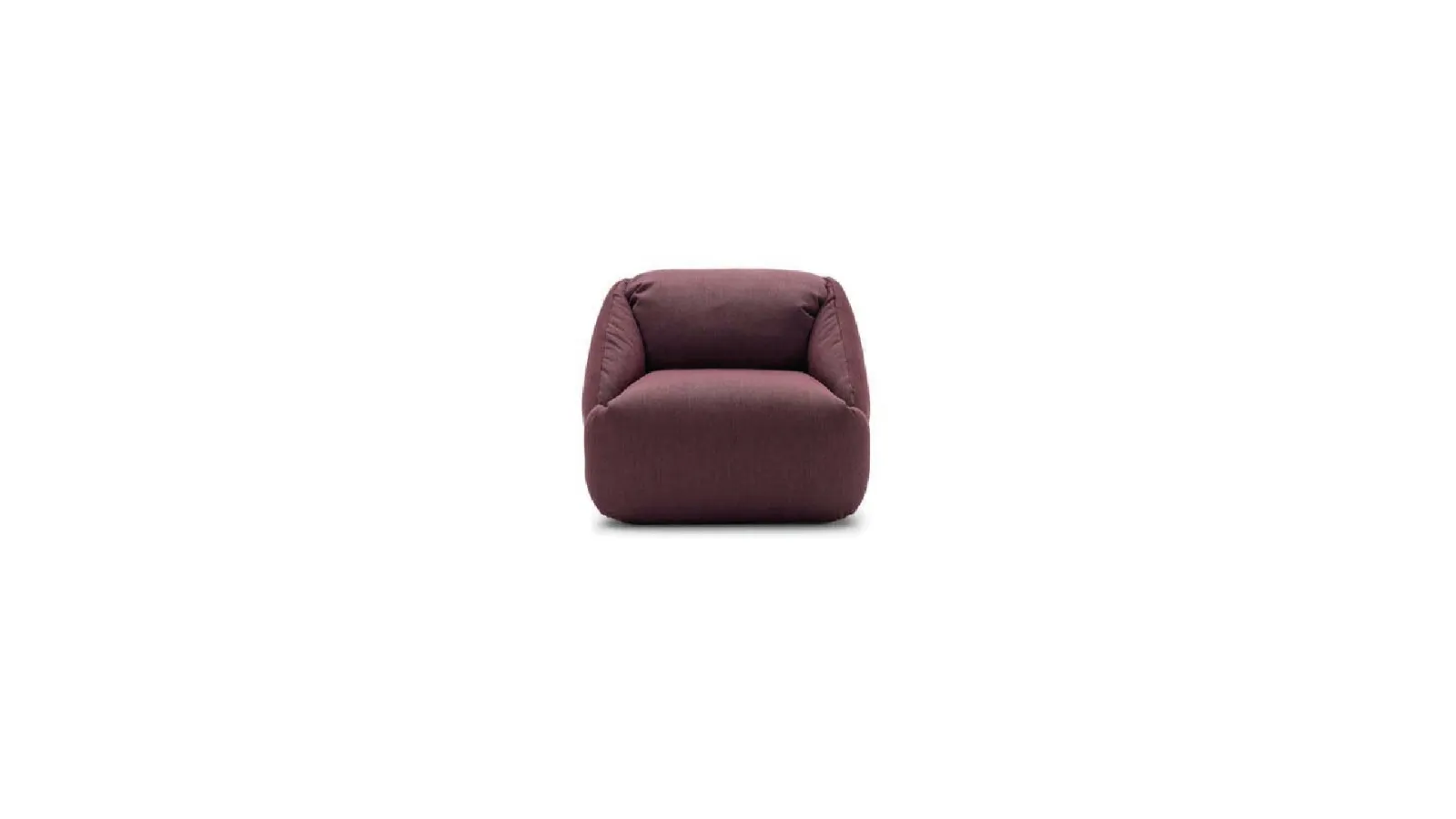 Melville upholstered fabric armchair by Ditre Italia.