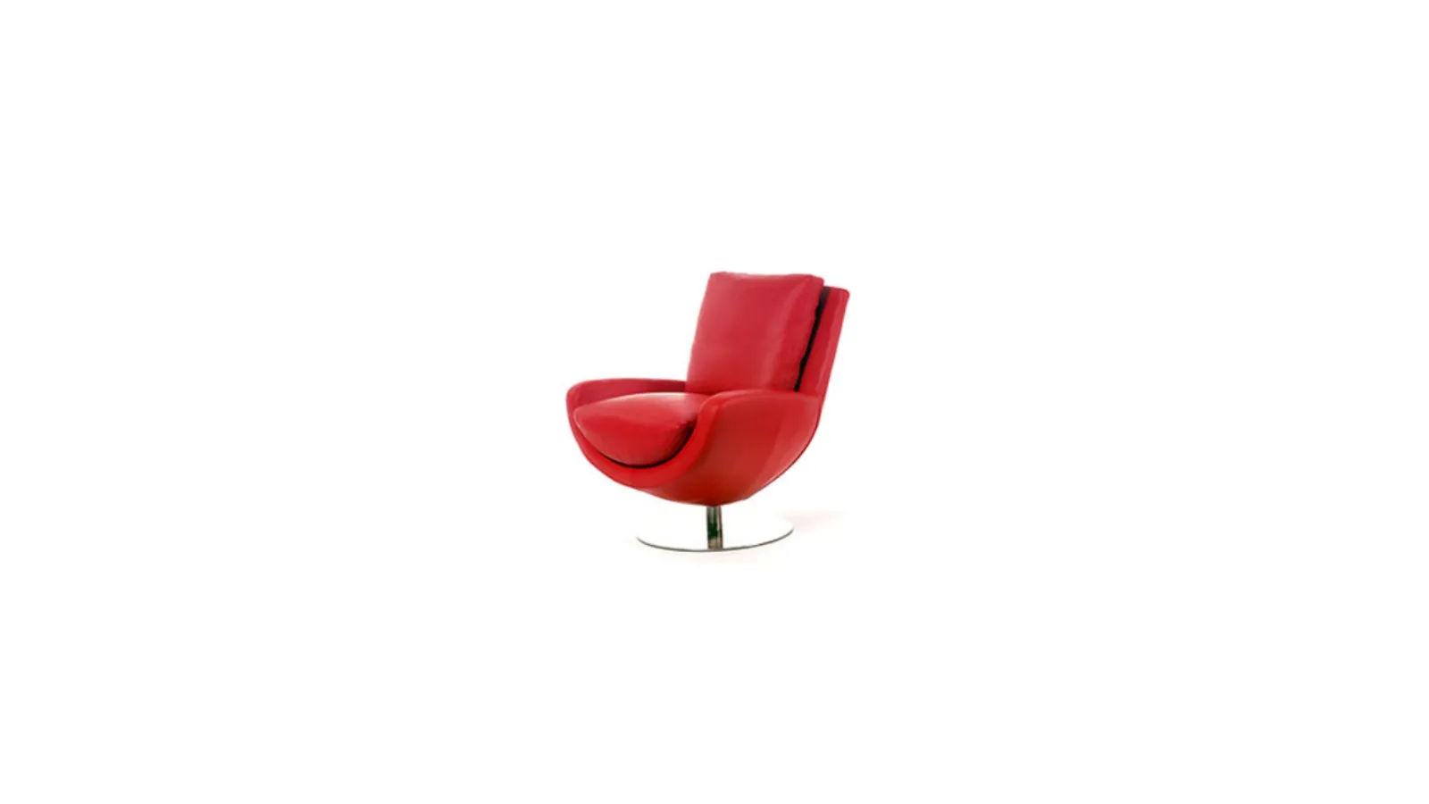 Minorca leather armchair by Nicoletti Home