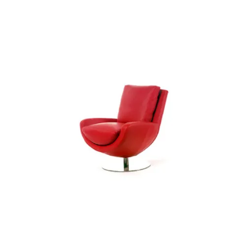 Minorca leather armchair by Nicoletti Home