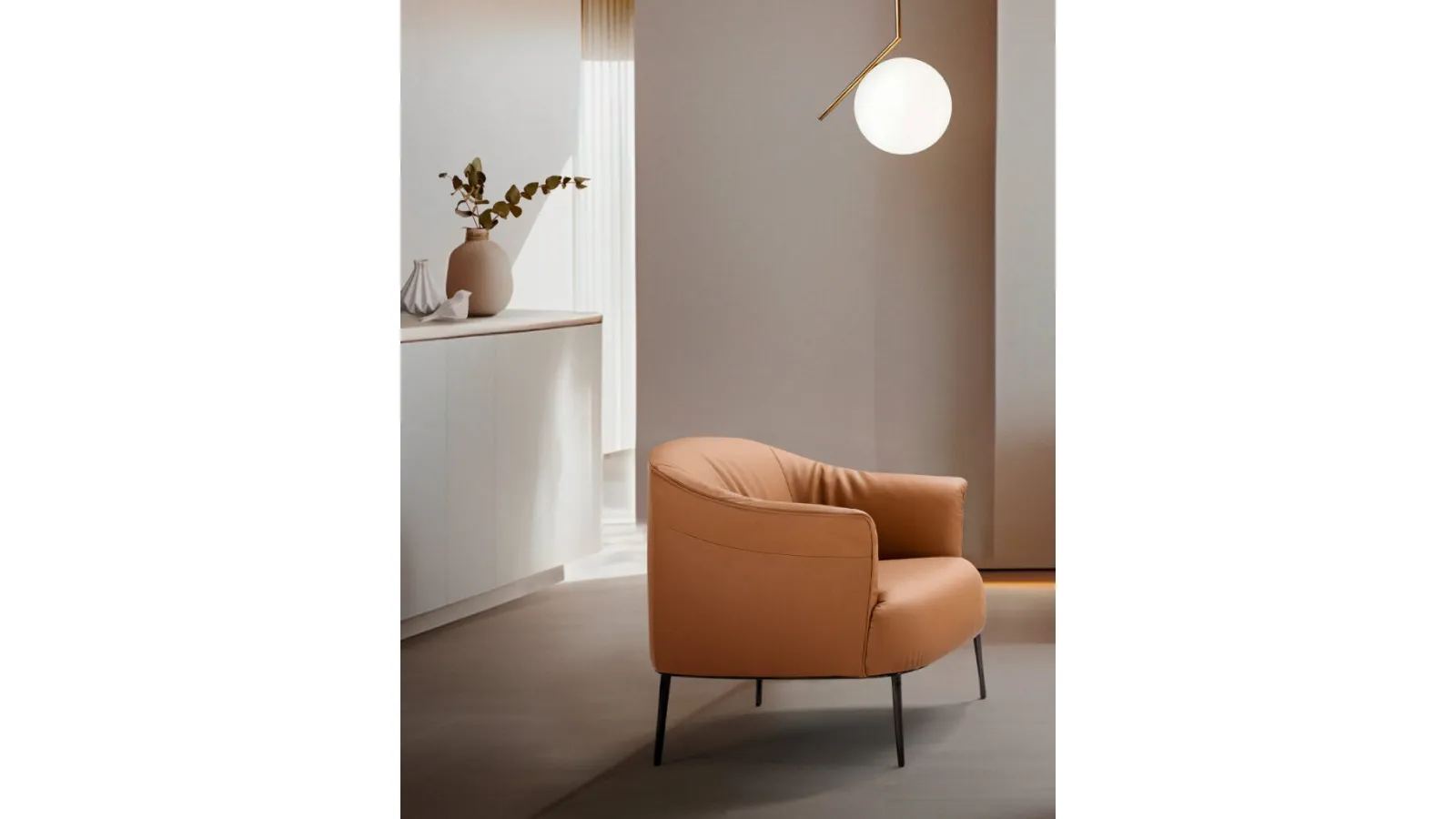 Petra armchair by Franco Ferri.