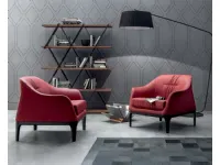 Tiffany leather armchair by Tonin Casa