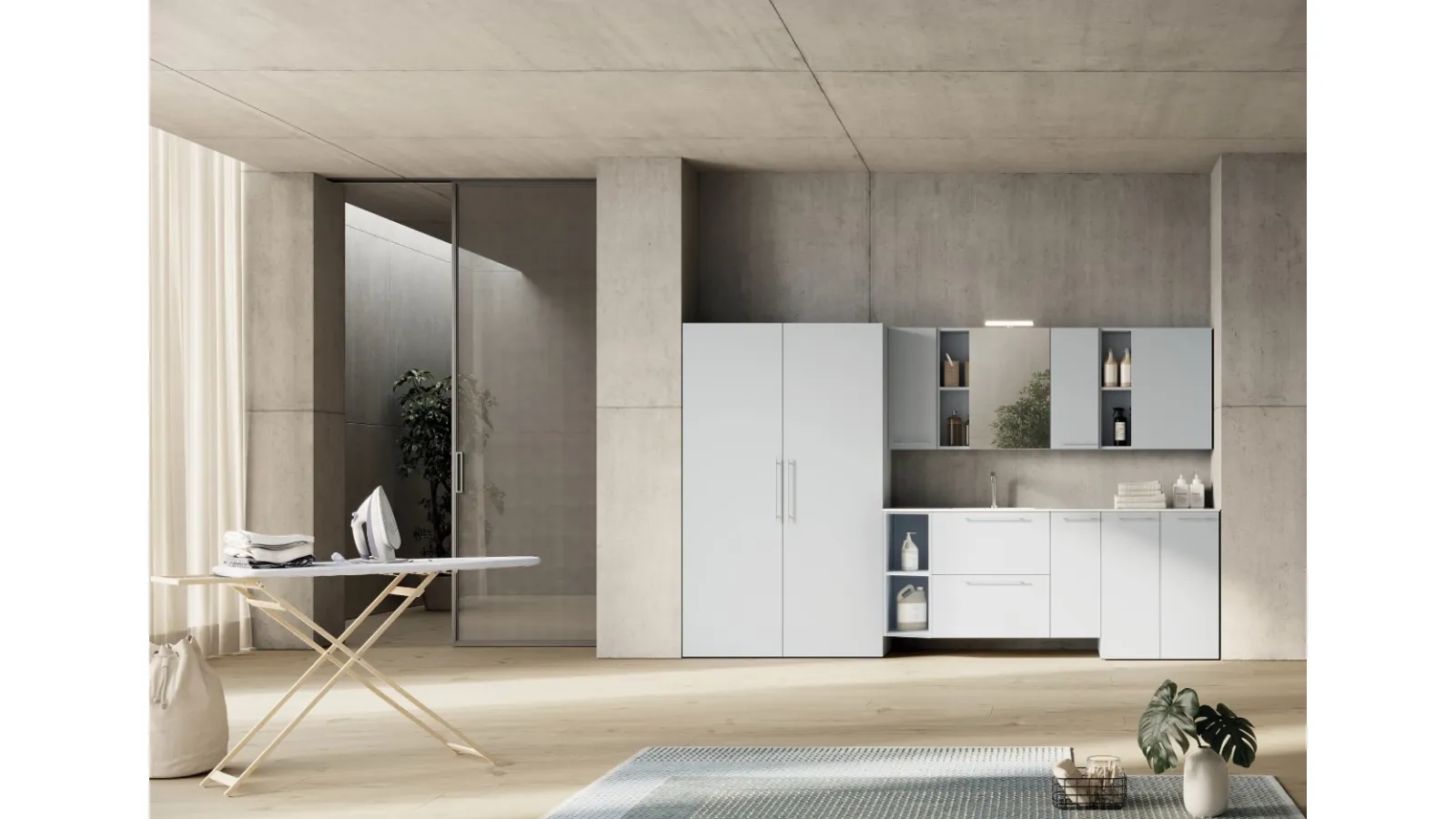AB+ LD003 Bathroom Cabinet by Compab