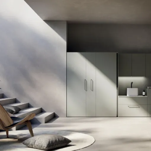 AB+ LD004 Bathroom Cabinet by Compab