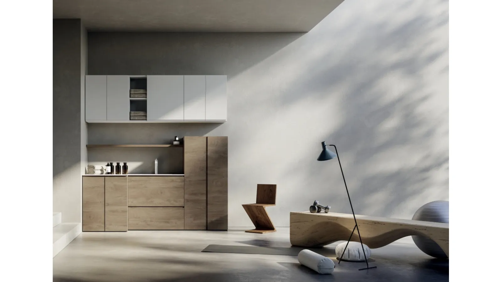 AB+ LG004 Bathroom Cabinet by Compab