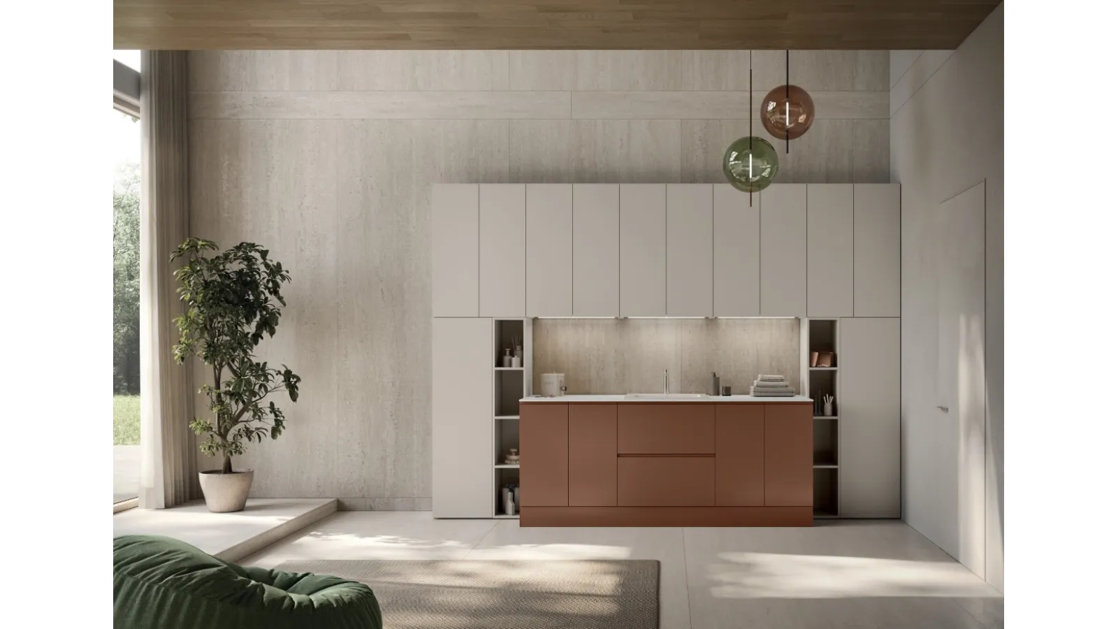AB+ LG005 Bathroom Cabinet by Compab
