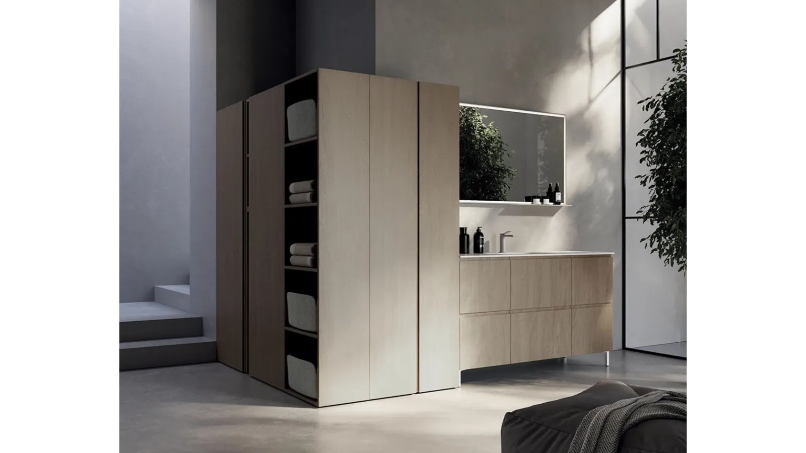 AB+ LG008 Bathroom Cabinet by Compab