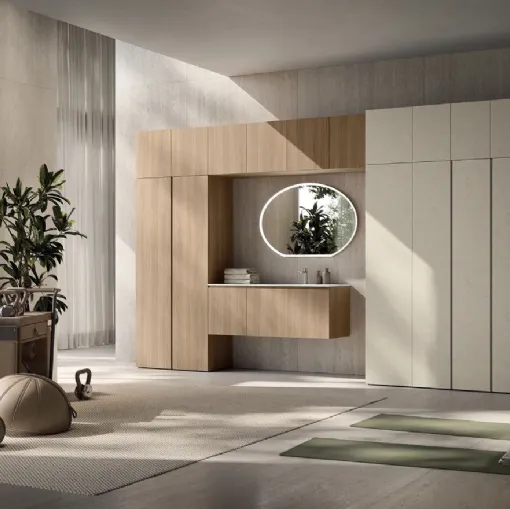 AB+ LG008 Bathroom Cabinet by Compab