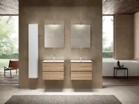 Suspended bathroom unit Block System Syntesi C28 by Baxar