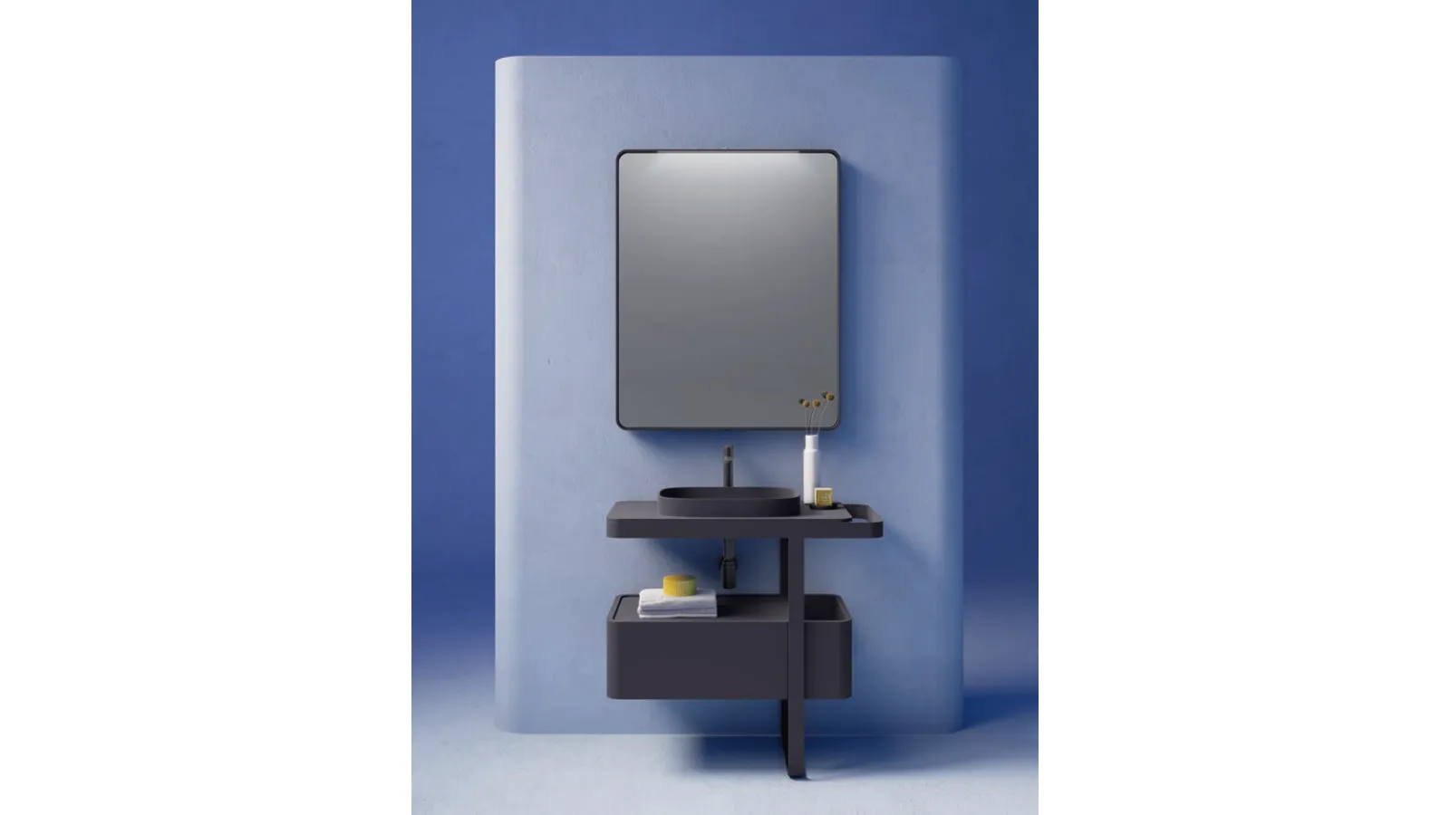 Bubble 02 Bathroom Cabinet by Ardeco