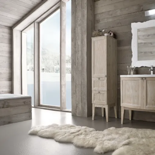 Bathroom floor-standing cabinet DIAMANTE DM06 by Compab