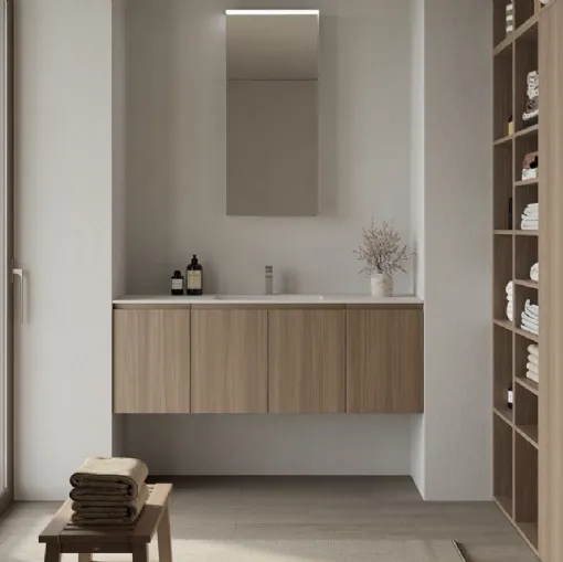 Suspended Bathroom Cabinet INK NK011 by Compab