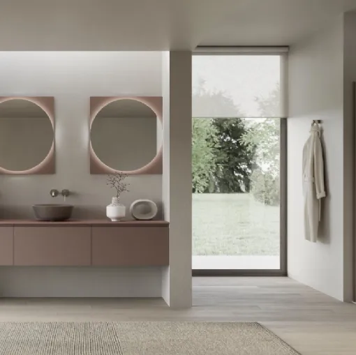INK NK012 wall-mounted bathroom cabinet by Compab