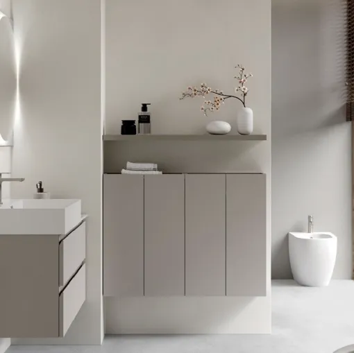 Suspended Bathroom Cabinet INK NK013 by Compab