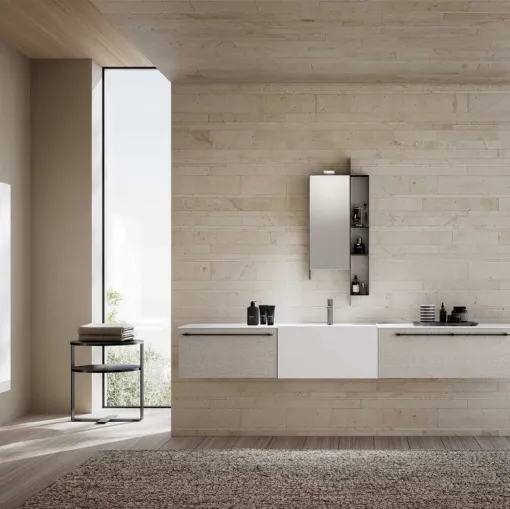 Suspended Bathroom Vanity M System 032 by Baxar