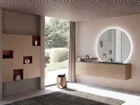 Suspended bathroom cabinet M System 033 by Baxar