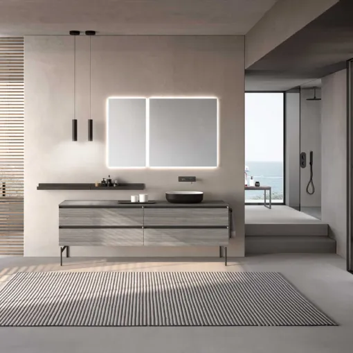 Bathroom Vanity Unit M1-System-131 Bax