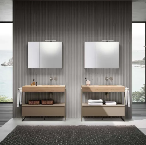 Bathroom furniture M1 System 135 by Baxar