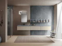 Wall-hung bathroom cabinet M1 System 136 by Baxar.