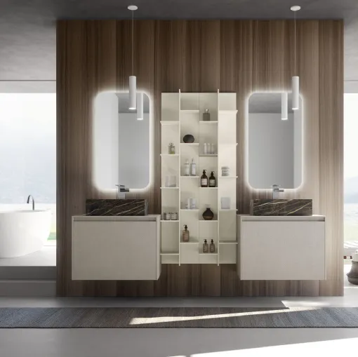 Suspended Bathroom Vanity M2 System 225 by Baxar