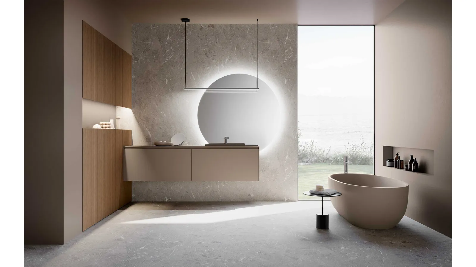 Suspended Bathroom Vanity M2 System 231 by Baxar