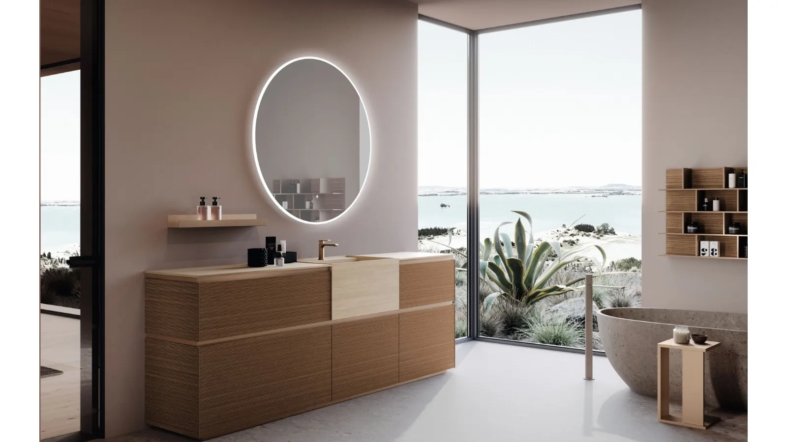 Bathroom cabinet M2 System 245 by Baxar