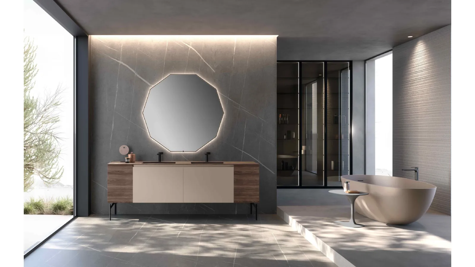 Bathroom unit M2 System 247 by Baxar