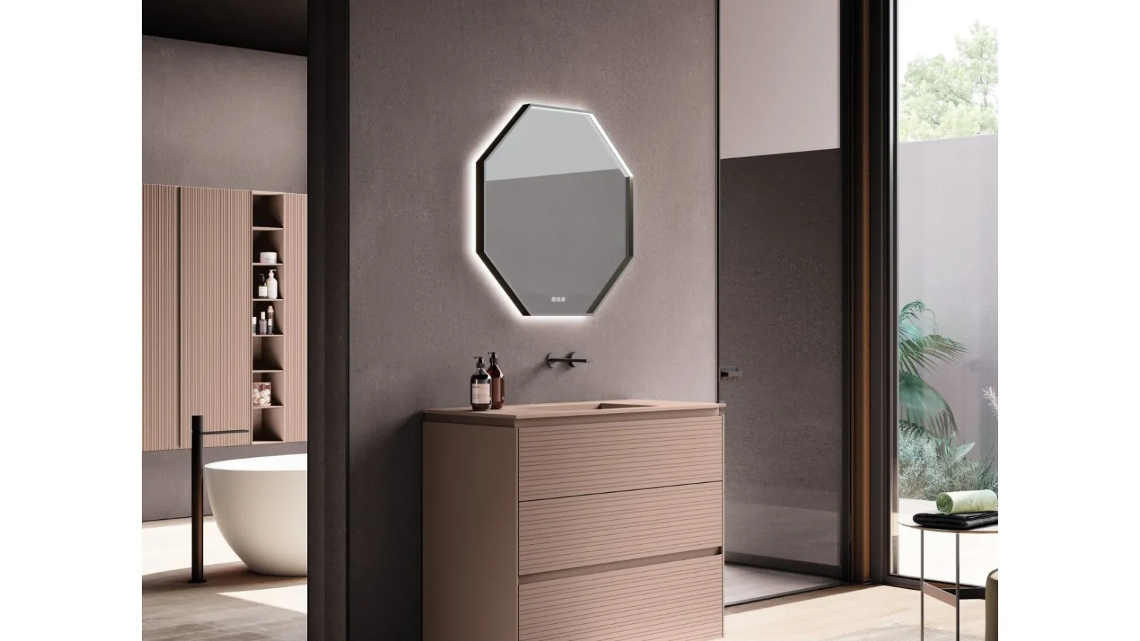 Bathroom furniture M2 System 248 by Baxar