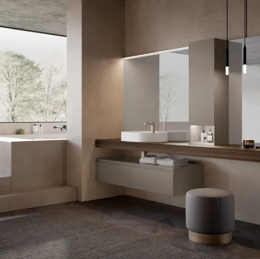 Suspended Bathroom Vanity M3 System 312 by Baxar