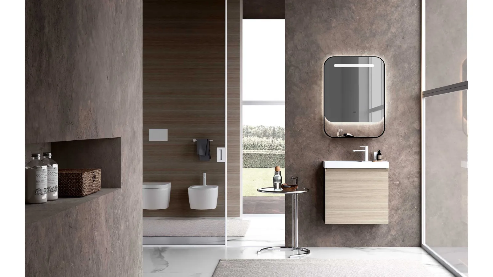 Suspended Bathroom Cabinet M3 System 314 by Baxar.