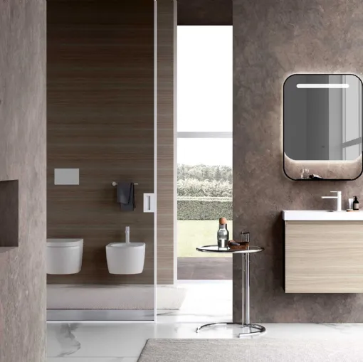 Suspended Bathroom Cabinet M3 System 314 by Baxar.