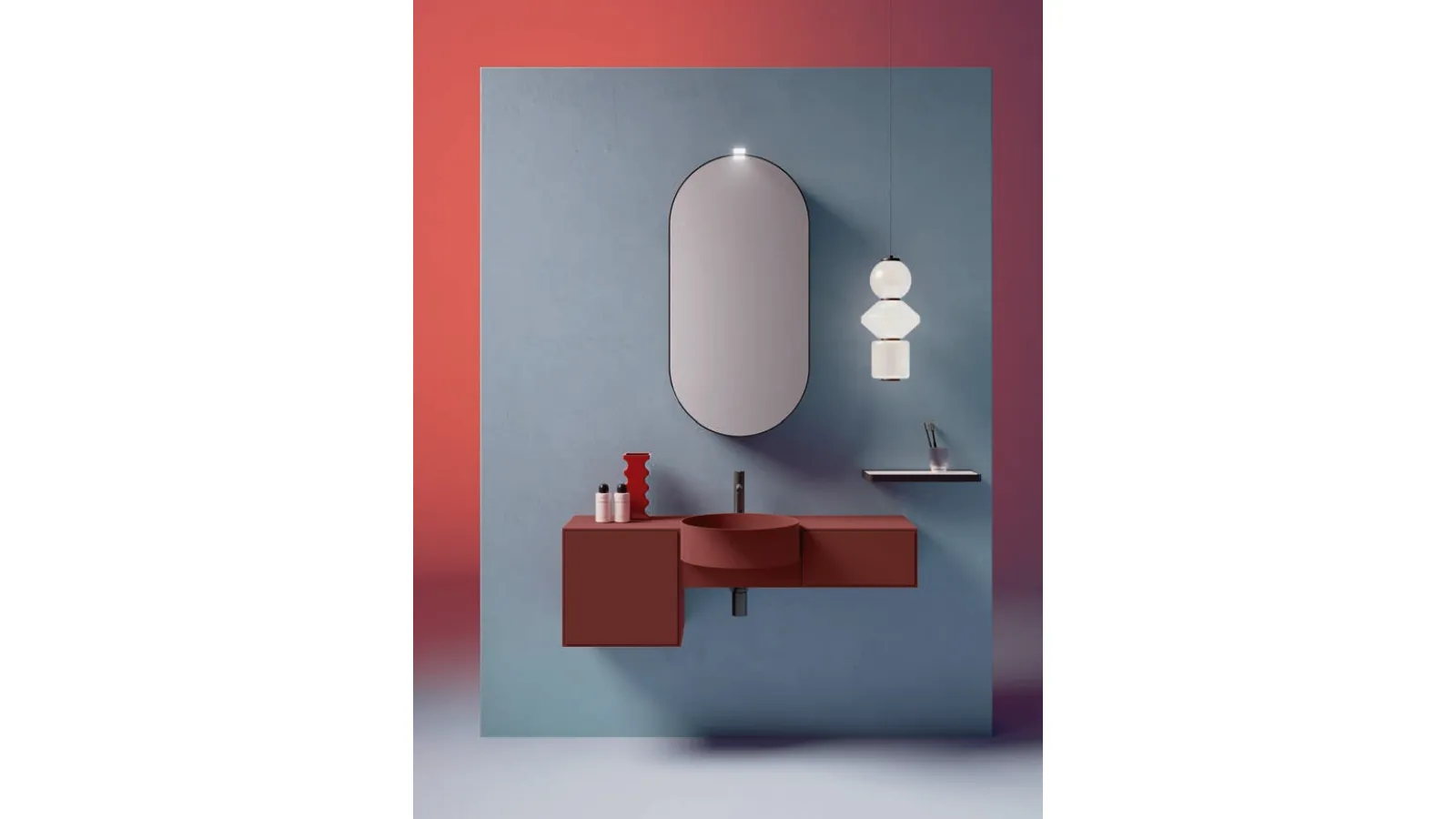 Moove 01 Wall-Mounted Bathroom Cabinet by Ardeco