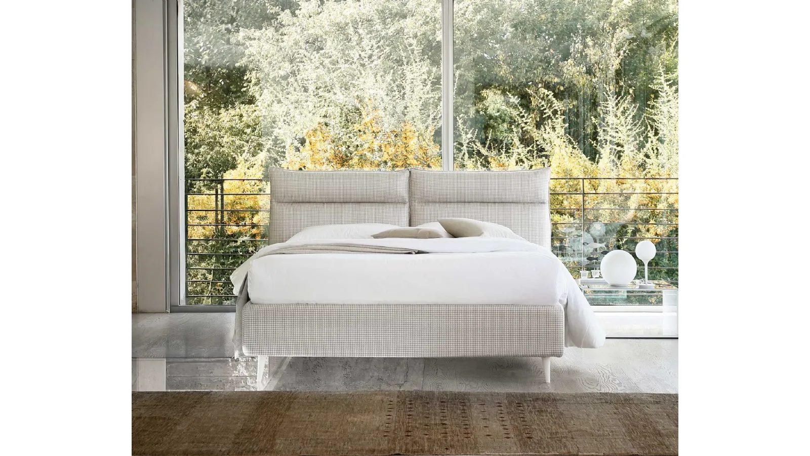 Cefalù storage bed by Noctis.