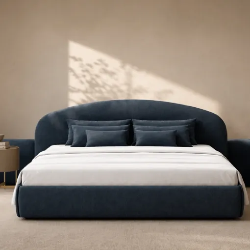 Cove upholstered bed by Pianca