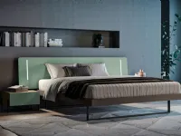 Jerry double bed by Spagnol Mobili.
