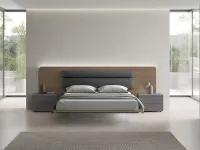 Leonardo bed with headboard by Tomasella.