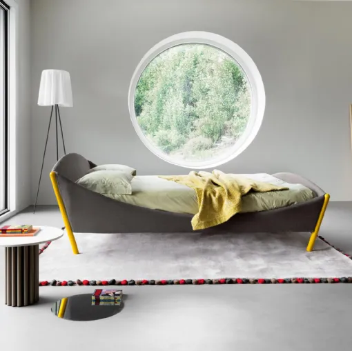 Lullaby fabric bed by Noctis.