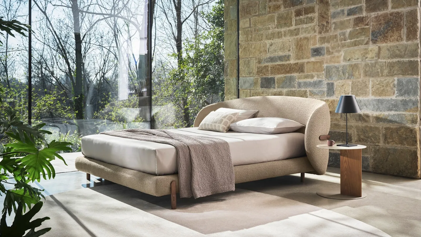 Oleander bed by Calligaris