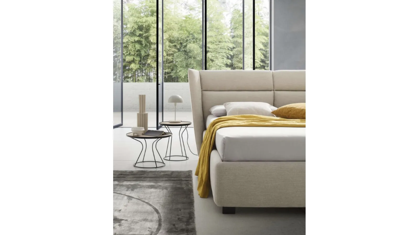 Pasodoble bed with storage box by Le Comfort