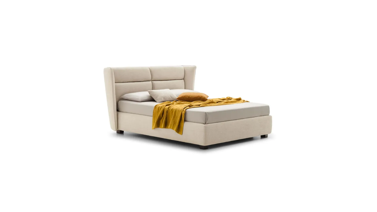 Bed Pasodoble with storage box by Le Comfort.