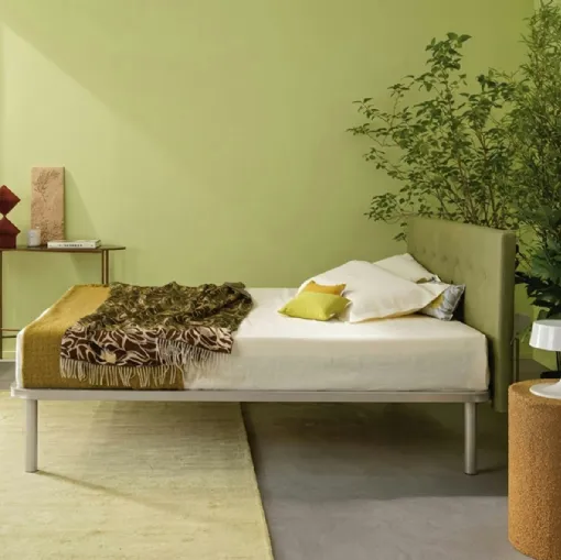 Bed with quilted headboard Simplicity Project C55 by Dorsal