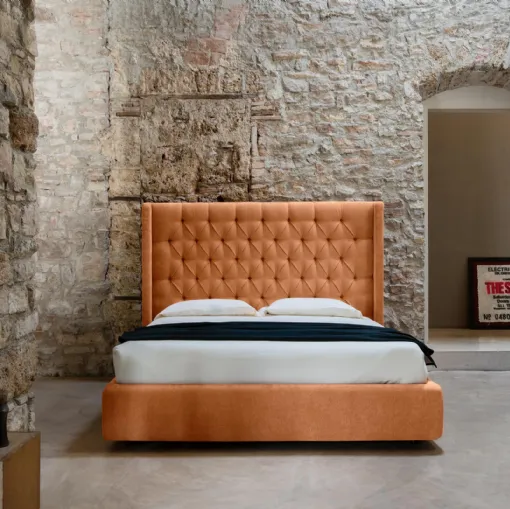 Bed with Star headboard by Noctis