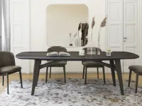 Abrey leather chair by Calligaris