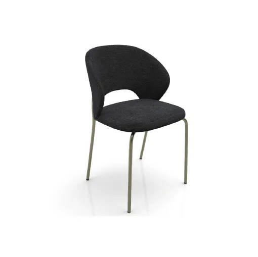 Babylon A fabric chair by Zamagna