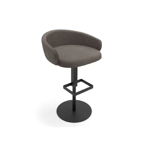 Bubble/C fabric stool by Zamagna
