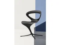 Design chair Callita Chair in polyurethane with black finish by Infiniti.