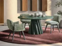 Clelia upholstered chair by Pianca