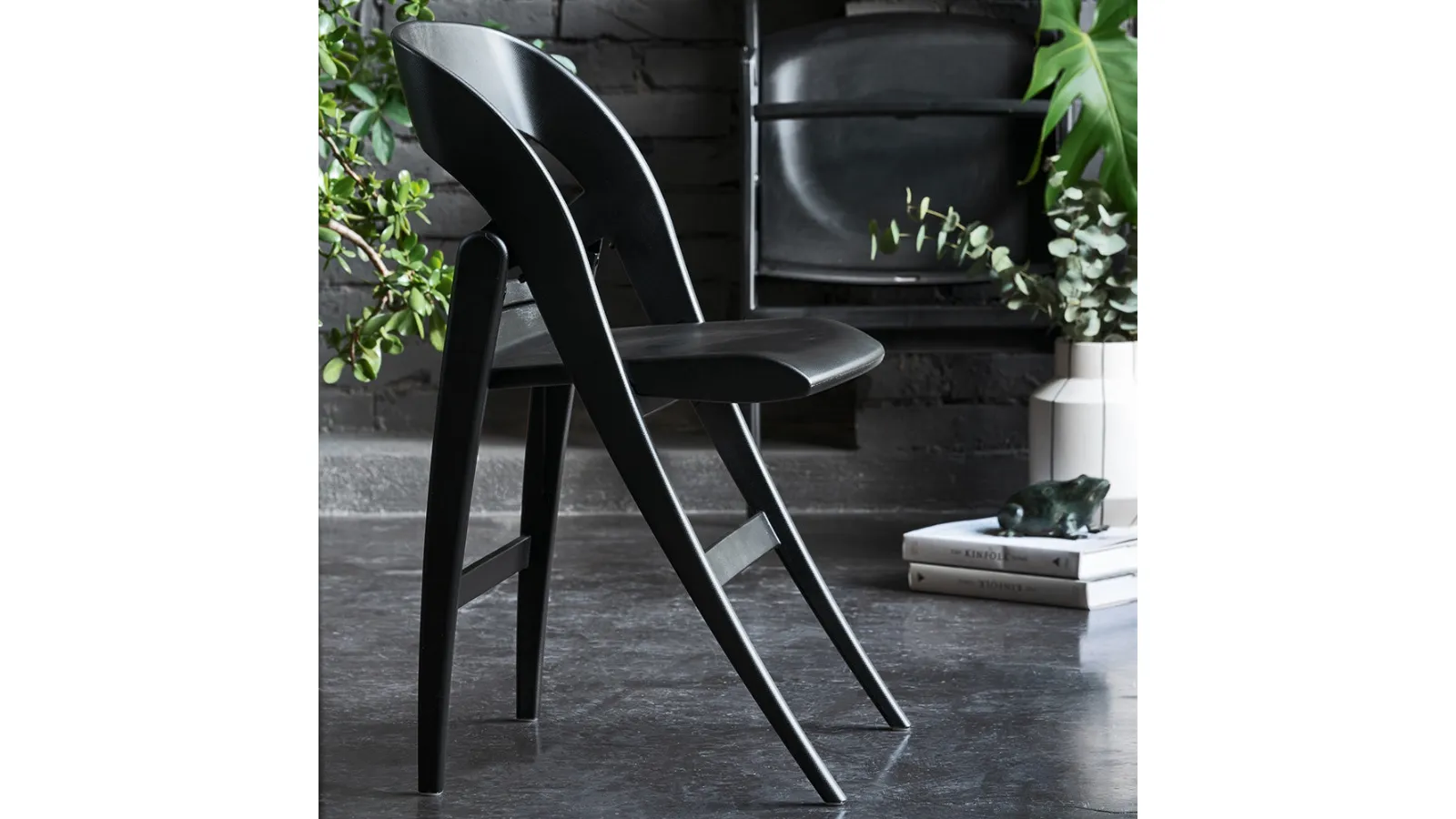 Foldable chair ClikClak by Connubia