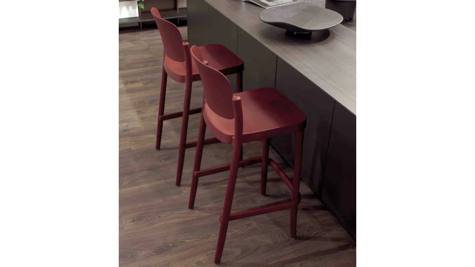Dori stool in polypropylene by Altacom