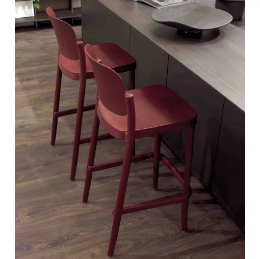 Dori stool in polypropylene by Altacom