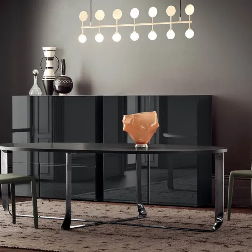 Emi leather-upholstered chair by Pianca